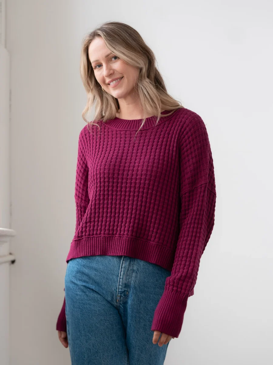 Echo Verde – Sailing Sweater – Organic Cotton Sweaters & Sweatshirts Designed in Canada Echo Verde - Sailing Sweater - Organic Cotton - Image 2