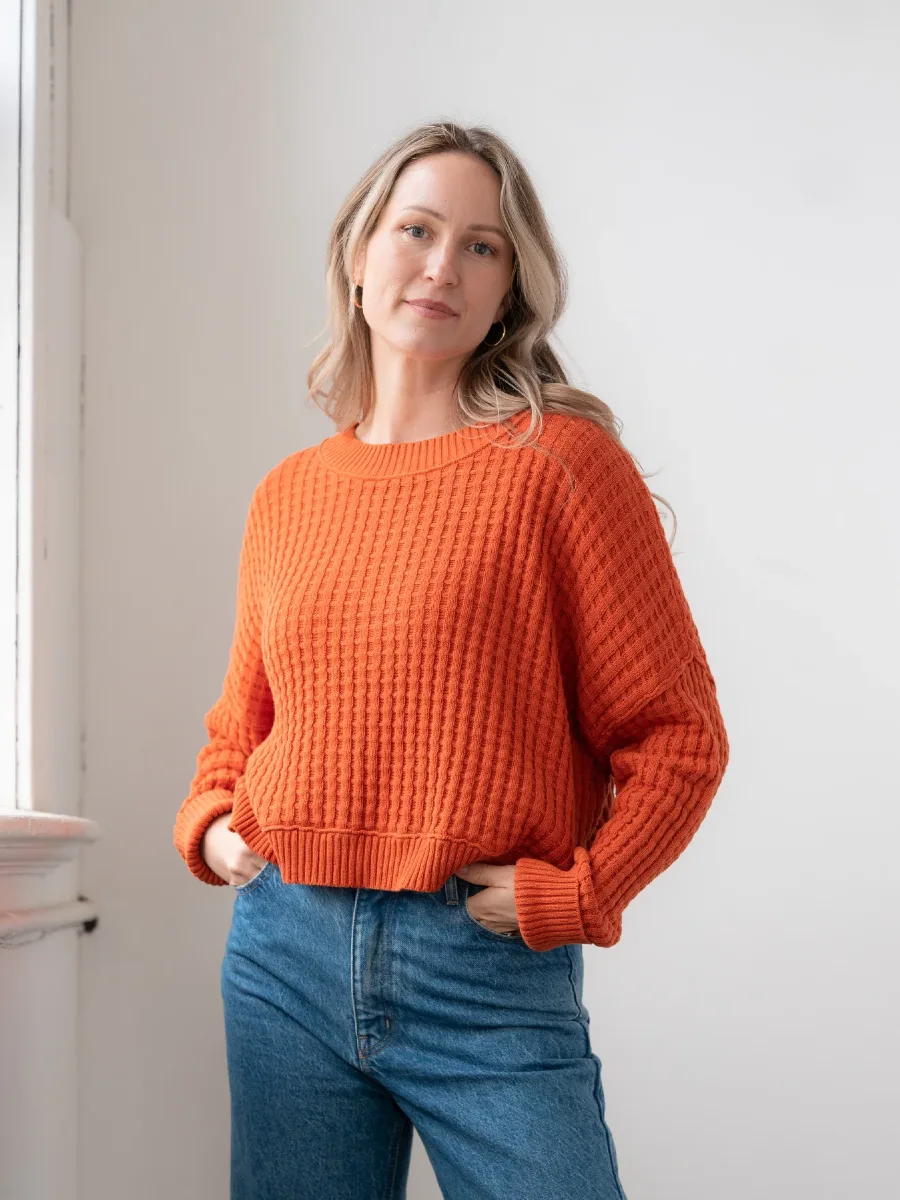 Echo Verde – Sailing Sweater – Organic Cotton Sweaters & Sweatshirts Designed in Canada Echo Verde - Sailing Sweater - Organic Cotton - Image 3