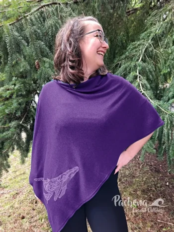 Pachena – Bamboo Modal Poncho Sweaters & Sweatshirts Bamboo Pachena - Bamboo Modal Poncho