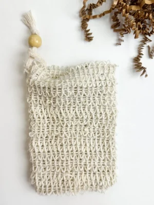 Smile Boutiques – Sisal Soap Saver Bag Household Fair Trade Smile Boutiques - Sisal Soap Saver Bag
