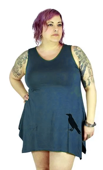 Om Grown – Raven Seraphina Dress/Tunic Dresses & Tunics Designed in Canada Om Grown - Raven Seraphina Dress/Tunic - Image 2