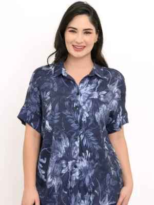 Blue Sky – Carolina Blouse Tops & Blouses 3/4 Sleeve Blue Sky - Carolina Blouse