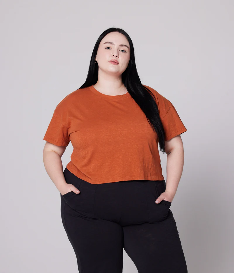 Known Supply – Easy Crop Tee Tees & Tanks Fair Trade Known Supply - Easy Crop Tee