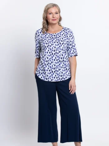 Blue Sky – Liza Top Printed Tops & Blouses Bamboo