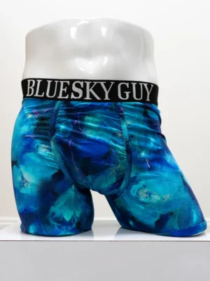 Blue Sky – Boxer Briefs – Middle Man Men Bamboo Blue Sky – Boxer Briefs – Middle Man Men Bamboo