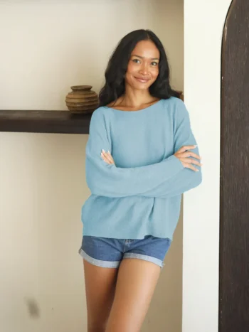 Echo Verde โ Beach Comber Sweater โ Linen/Organic Cotton Sweaters & Sweatshirts Designed in Canada Echo Verde โ Beach Comber Sweater โ Linen/Organic Cotton Sweaters & Sweatshirts Designed in Canada
