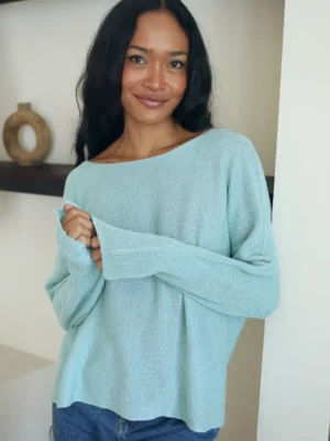 Echo Verde – Beach Comber Sweater – Linen/Organic Cotton Sweaters & Sweatshirts 100% cotton Echo Verde - Beach Comber Sweater - Linen/Organic Cotton