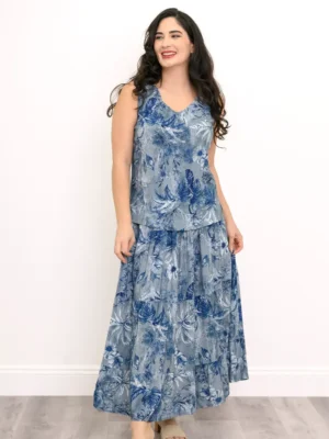 Blue Sky – Hannah Tank Tees & Tanks Bamboo