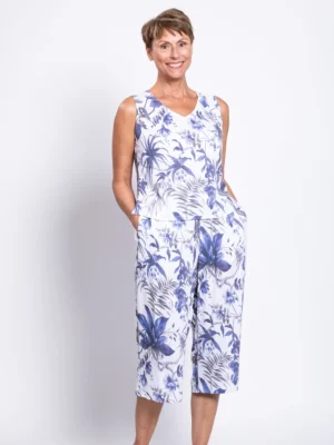 Blue Sky - Bella Capri Pants