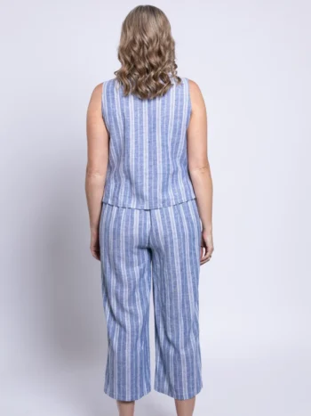 Blue Sky – Havana Tank Linen Viscose Tees & Tanks Blue Sky Clothing