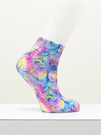 Blue Sky - Ladies Printed Ankle Socks