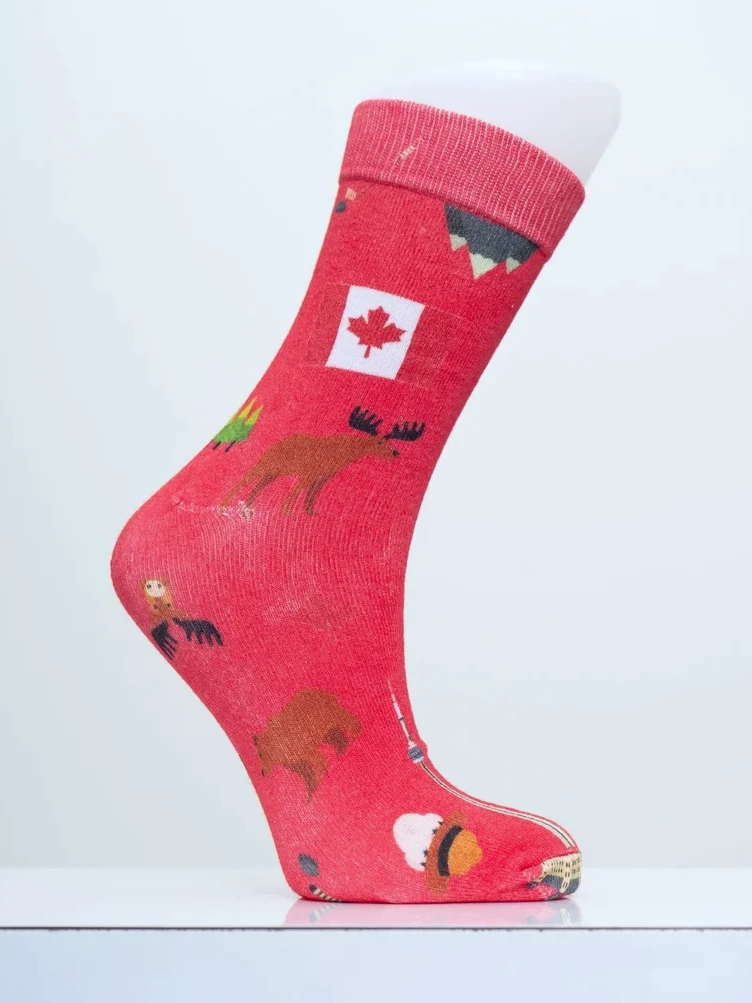 Blue Sky – Ladies Dress Sock – Printed Accessories Bamboo Blue Sky - Ladies Dress Sock - Printed - Image 5