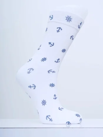Blue Sky – Ladies Dress Sock – Printed Accessories Bamboo Blue Sky – Ladies Dress Sock – Printed Accessories Bamboo