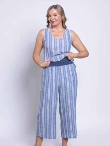 Blue Sky β Landon Capri Pants β Linen Viscose Pants & Capri Pants Blue Sky Clothing Blue Sky β Landon Capri Pants β Linen Viscose Pants & Capri Pants Blue Sky Clothing