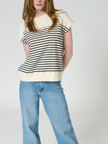 Preloved – Miranda Stripe Vest Tees & Tanks Designed in Canada