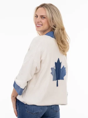 Shannon Passero – Oh Canada Cardigan 100% cotton Shannon Passero - Oh Canada Cardigan