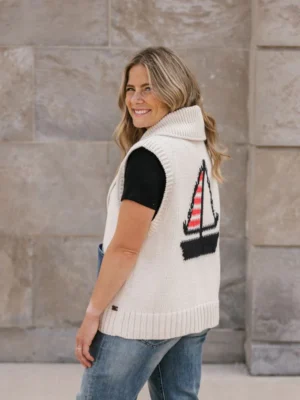 Shannon Passero – Sailor Vest Cardigans & Jackets 100% cotton Shannon Passero - Sailor Vest