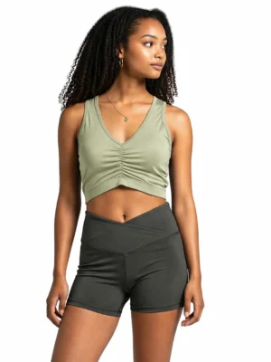 Om Grown – Sidney Ruched Bralette Tees & Tanks Designed in Canada Om Grown – Sidney Ruched Bralette Tees & Tanks Designed in Canada