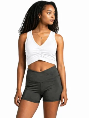 Om Grown – Sidney Ruched Bralette Tees & Tanks Designed in Canada Om Grown – Sidney Ruched Bralette Tees & Tanks Designed in Canada