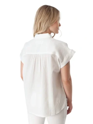 Aventura – Beachcomber Short Sleeve Top Tops & Blouses 100% cotton