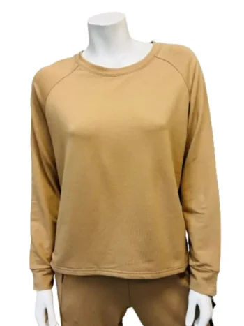 Gilmour β Bamboo French Terry Cropped Sweatshirt Sweaters & Sweatshirts Bamboo Gilmour β Bamboo French Terry Cropped Sweatshirt Sweaters & Sweatshirts Bamboo