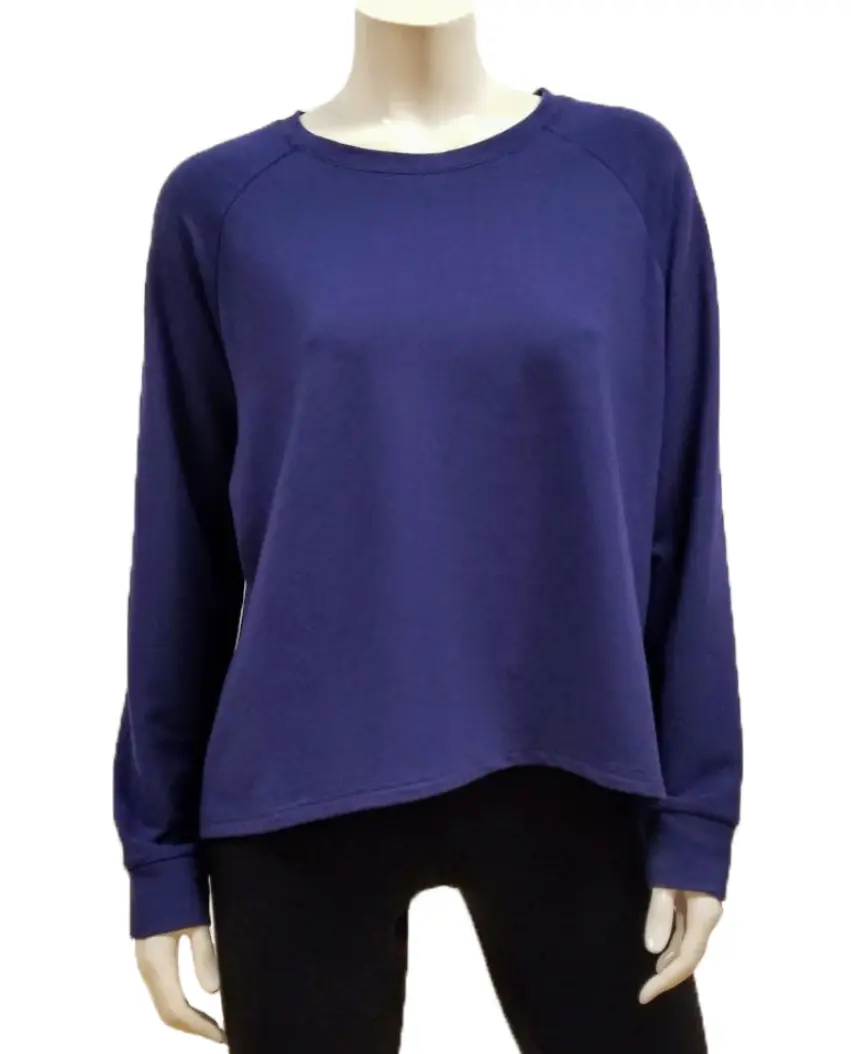 Gilmour – Bamboo French Terry Cropped Sweatshirt Sweaters & Sweatshirts Bamboo Gilmour - Bamboo French Terry Cropped Sweatshirt - Image 4