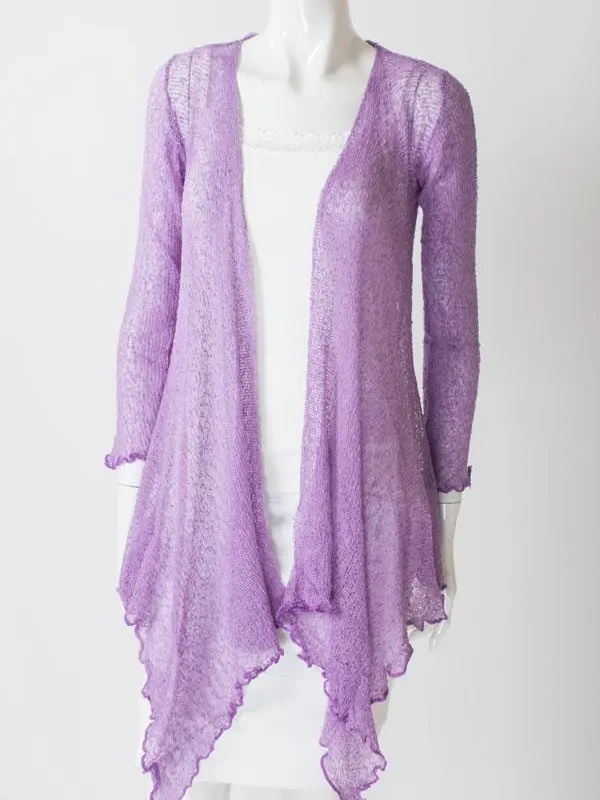 Blue Sky – Long Shrug Cardigans & Jackets Bamboo Blue Sky - Long Shrug