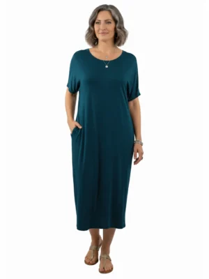 Om Grown – Presence T-shirt Dress Dresses Designed in Canada