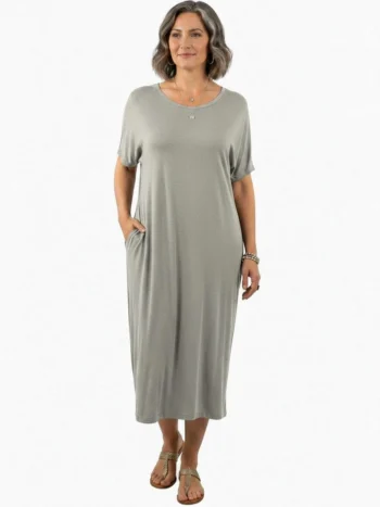 Om Grown – Presence T-shirt Dress Dresses & Tunics Designed in Canada