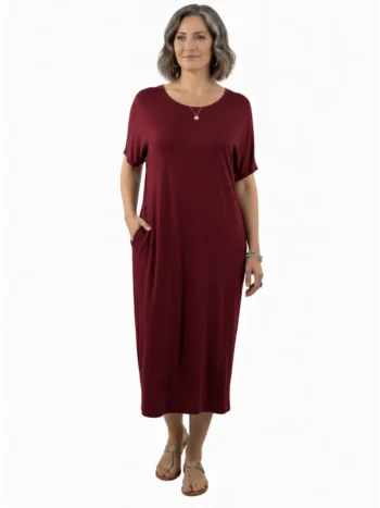 Om Grown – Presence T-shirt Dress Dresses & Tunics Designed in Canada