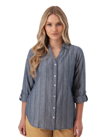Old Ranch – Plumas Shirt Tops & Blouses Fair Trade