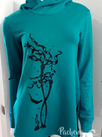 Pachena – Bamboo Shirttail Hoodie Sweaters & Sweatshirts Bamboo