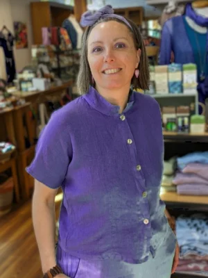 Bryn Walker - Short Sleeved Collar Shirt