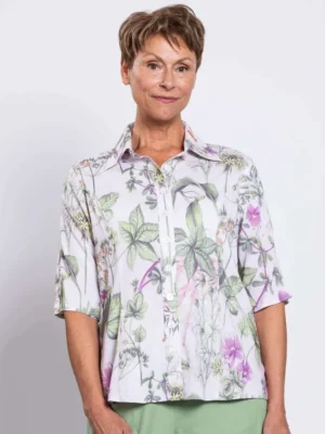 Blue Sky - Lorine Top - Print
