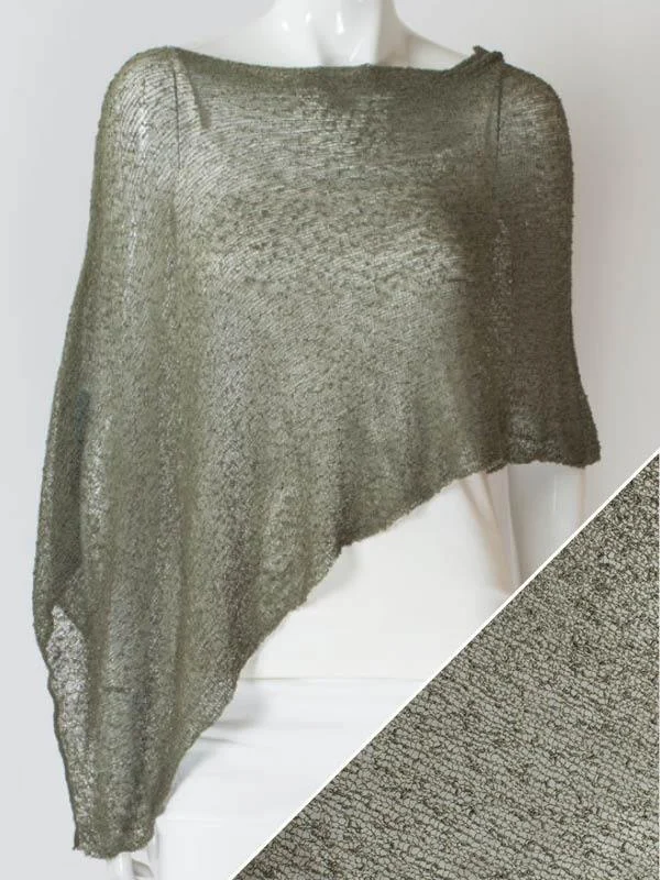 Blue Sky – Poncho Accessories Bamboo Blue Sky - Poncho - Image 5