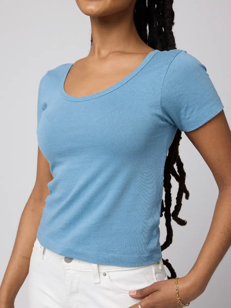 Known ReGen Baby Tee Tees & Tanks Fair Trade Known ReGen Baby Tee - Image 2
