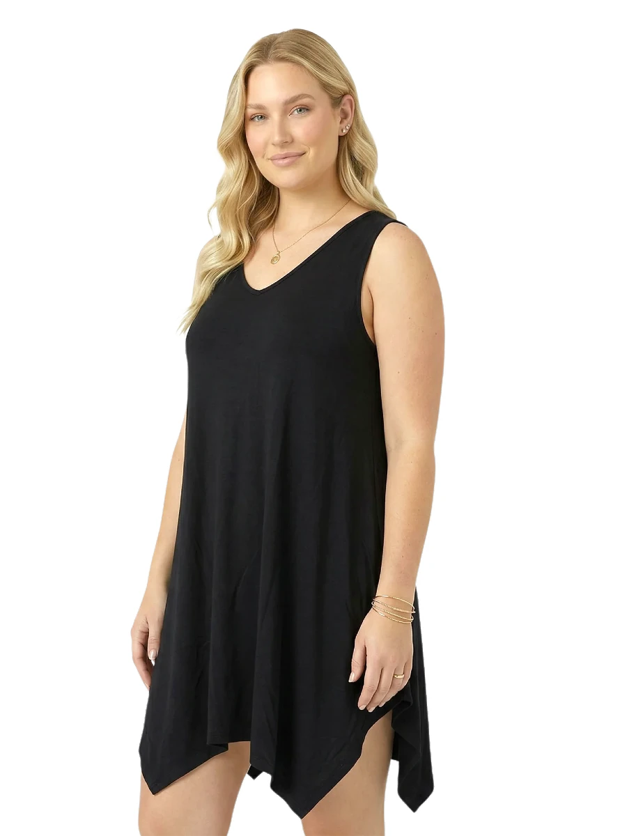Om Grown – Seraphina Dress Solid Dresses & Tunics Designed in Canada Om Grown - Seraphina Dress Solid