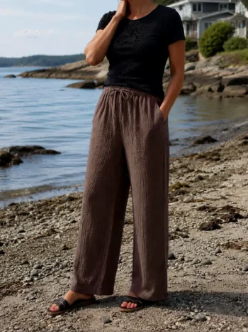 Shalimar – Organic Cotton Gauze Pants Pants & Capri Pants Fair Trade Shalimar – Organic Cotton Gauze Pants Pants & Capri Pants Fair Trade