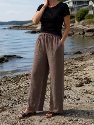 Shalimar - Organic Cotton Gauze Pants