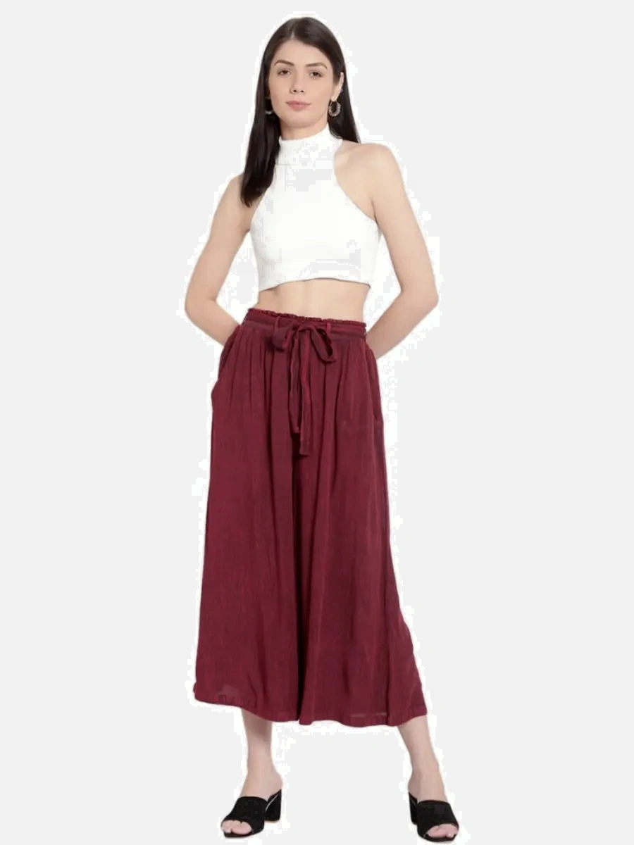 Shalimar – Bamboo Gaucho Pants Pants & Capri Pants Bamboo Shalimar - Bamboo Gaucho Pants - Image 2