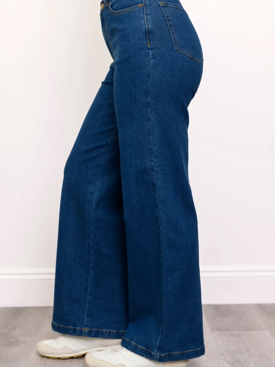 Blue Sky – Jeans Petite Wide Leg Pants & Capri Pants Blue Sky Clothing Blue Sky - Jeans Petite Wide Leg - Image 2
