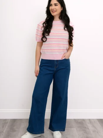 Blue Sky – Jeans Regular Wide Leg Pants & Capri Pants Blue Sky Clothing Blue Sky - Jeans Regular Wide Leg