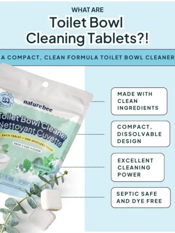 Nature Bee – Toilet Cleaning Tablets 24ct Household Household Cleaners Nature Bee – Toilet Cleaning Tablets 24ct Household Household Cleaners