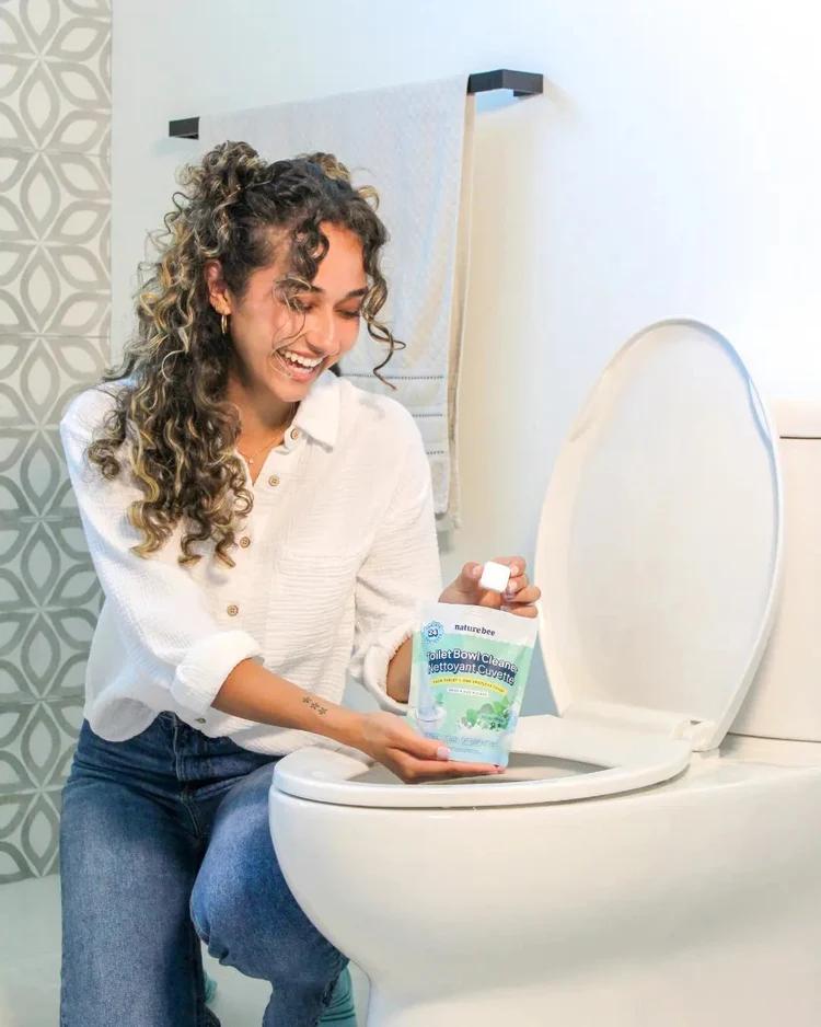 Nature Bee – Toilet Cleaning Tablets 24ct Household Household Cleaners Nature Bee - Toilet Cleaning Tablets 24ct - Image 2