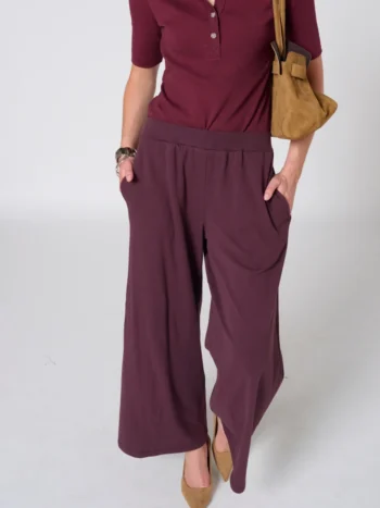 Preloved – Becky Flowy Pants Pants & Capri Pants Cotton