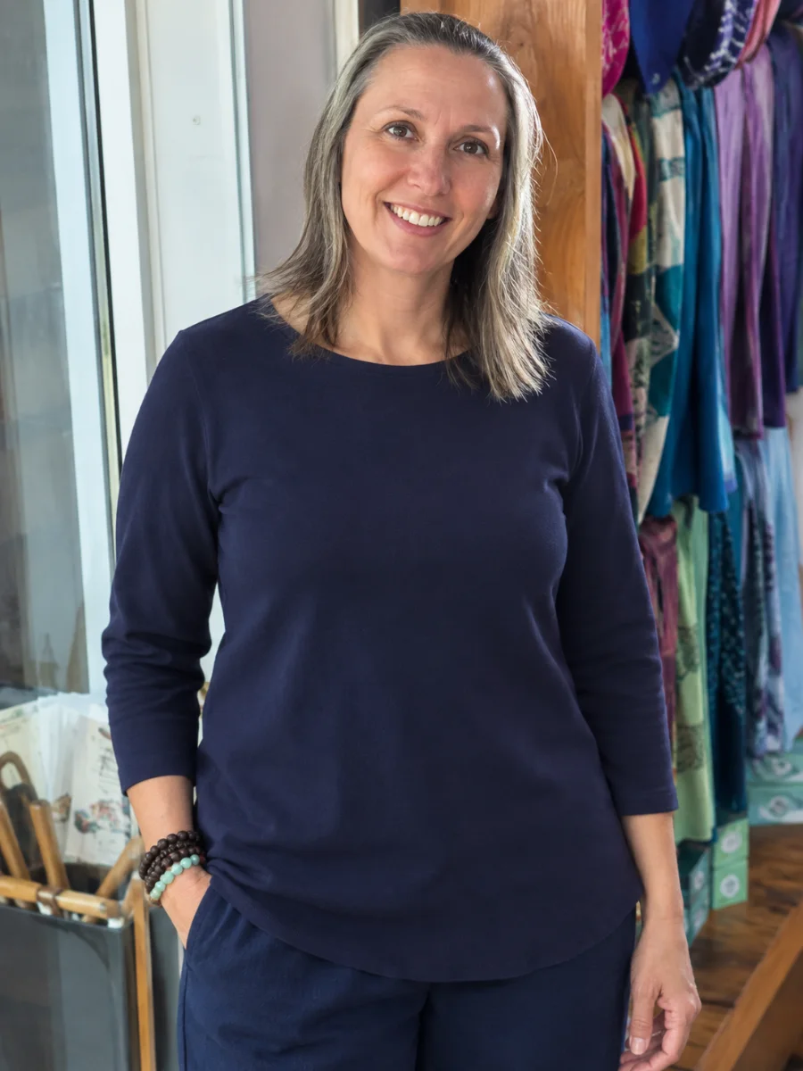 Gilmour Clothing – Terrific Tee Bracelet Sleeve Length Tops & Blouses Bamboo Gilmour Clothing - Terrific Tee Bracelet Sleeve Length - Image 7