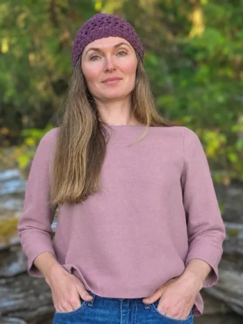 Jipsi Tree – Juli-Etta Top Solid Tops & Blouses Designed in Canada Jipsi Tree - Juli-Etta Top Solid