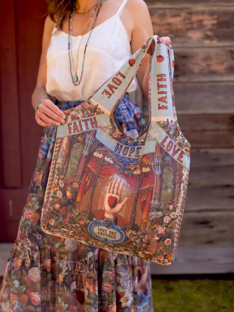Market of Stars – Tote – Love Language Accessories Designed in Canada Market of Stars - Tote - Love Language