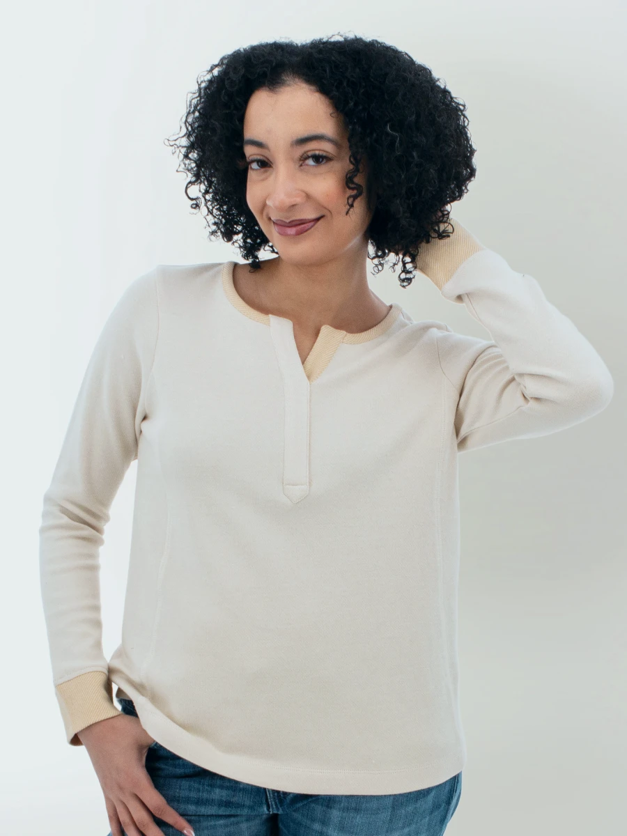 Old Ranch – Moonlace Top Sweaters & Sweatshirts Fair Trade Old Ranch - Moonlace Top - Image 2