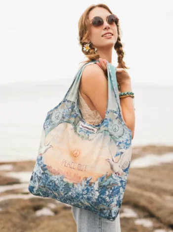 Market of Stars – Tote – Peace Out Accessories Designed in Canada Market of Stars - Tote - Peace Out